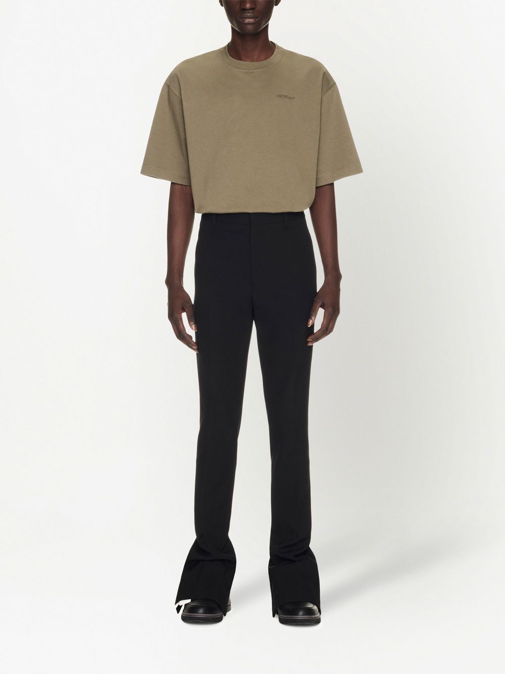Off White Wool skinny trousers