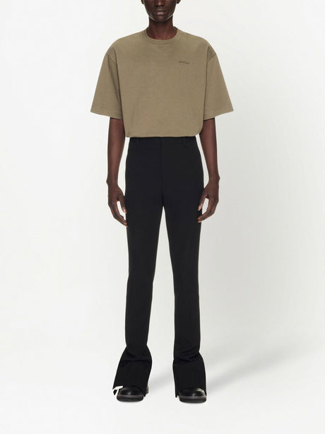 Off White Wool skinny trousers
