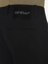 Off White Wool skinny trousers