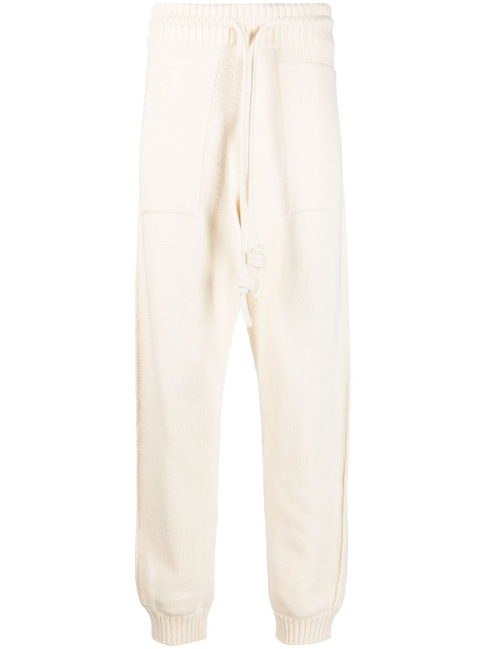 Off White Diag-stripe knitted track pants