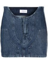 Off White Denim mini skirt