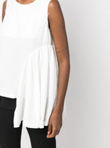 Comme Des Garcons Tank top with draped detail