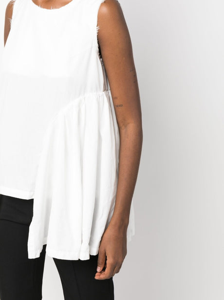 Comme Des Garcons Tank top with draped detail
