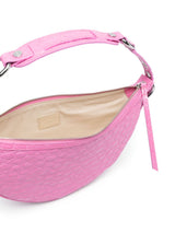 By Far Gib embossed crocodile-effect shoulder bag