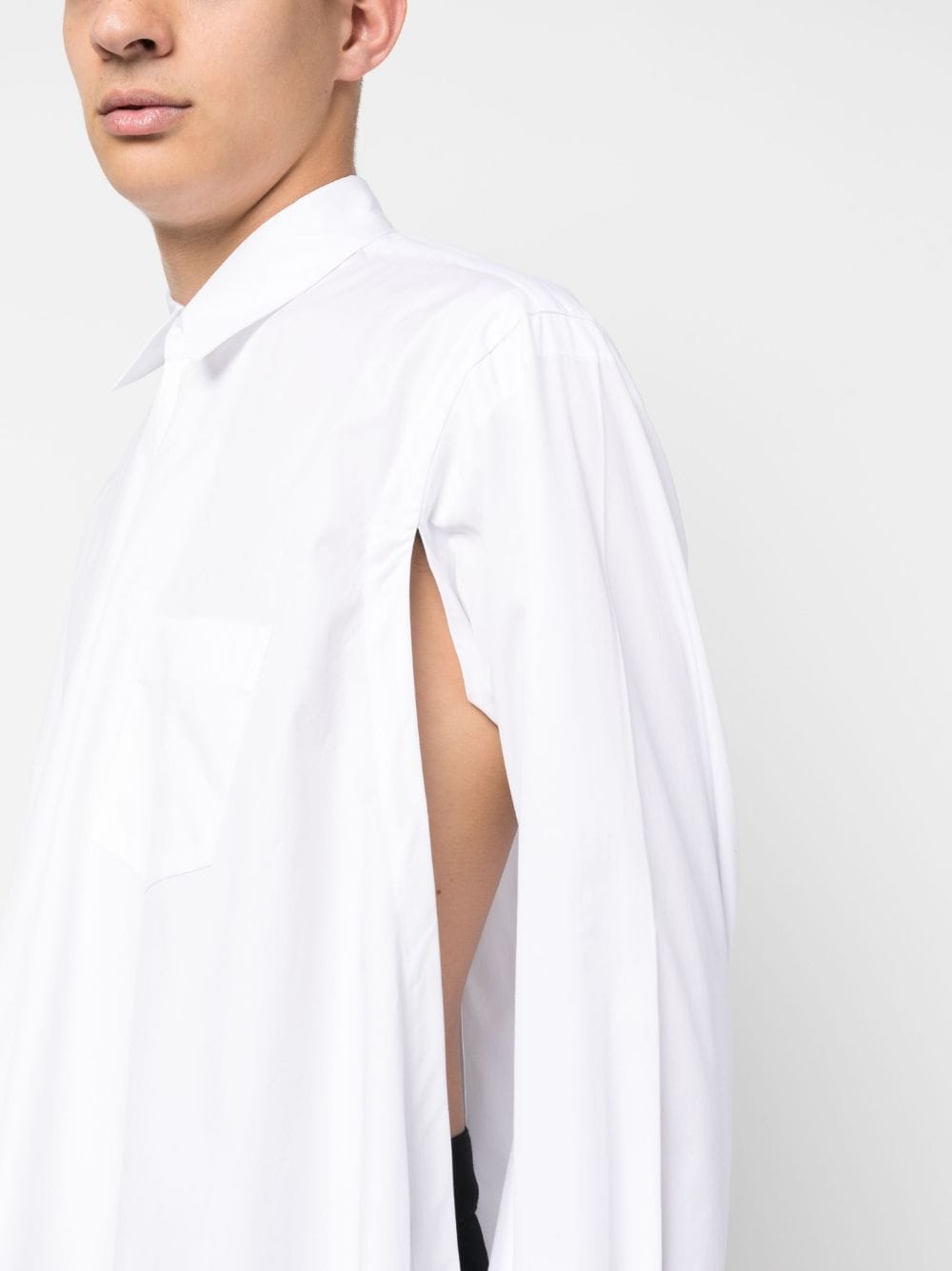 Comme Des Garcons Shirt with side slit