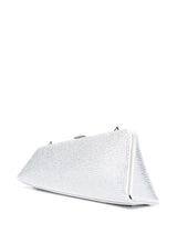 The Attico Long Night crystal-embellished clutch bag