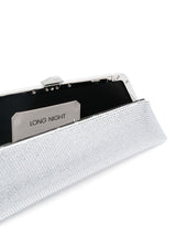 The Attico Long Night crystal-embellished clutch bag