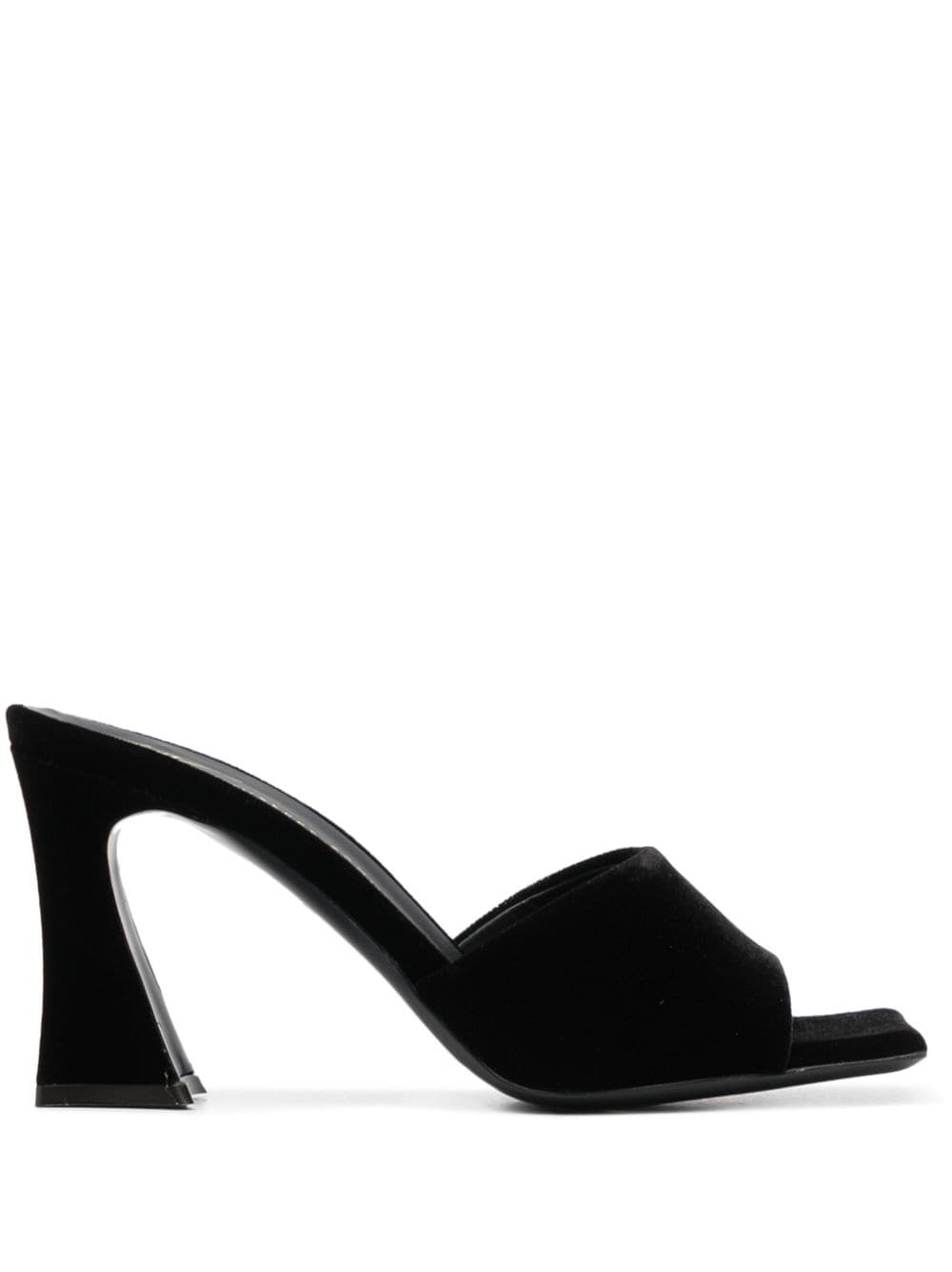 Giuseppe Zanotti Solhene 90mm velvet-effect sandals