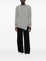Comme Des Garcons x Lacoste Asymmetric Wool Sweater