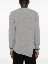 Comme Des Garcons x Lacoste Asymmetric Wool Sweater