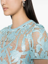 Self-Portrait Flared midi dress