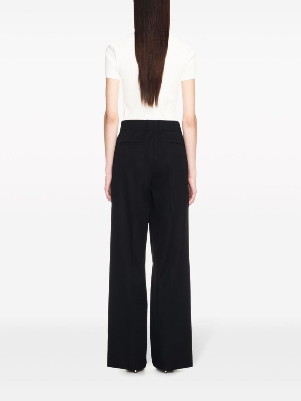 Off White Formal over wool trousers