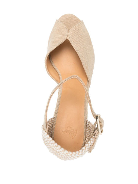 Castañer Castaner Flat shoes Beige