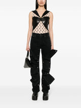 Marine Serre Bodysuit with Moon print