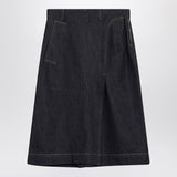 Victoria Beckham Dark blue denim skirt