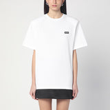 ROTATE Birger Christensen T-shirt over white in organic cotton