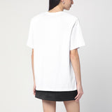ROTATE Birger Christensen T-shirt over white in organic cotton