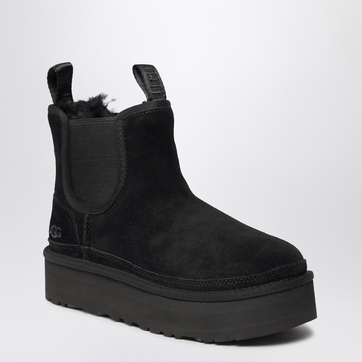 UGG Chelsea boots with black platform