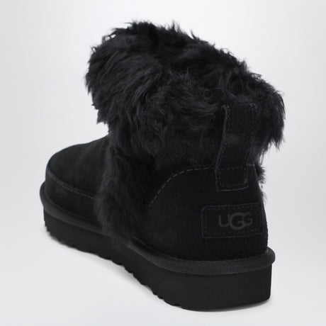 UGG Black Classic Ultra Mini Chalet boots