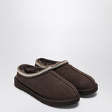 UGG Tasman cocoa-coloured eather slip-ons
