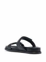 EMPORIO ARMANI EXCLUSIVE Emporio Armani double-strap leather sandals
