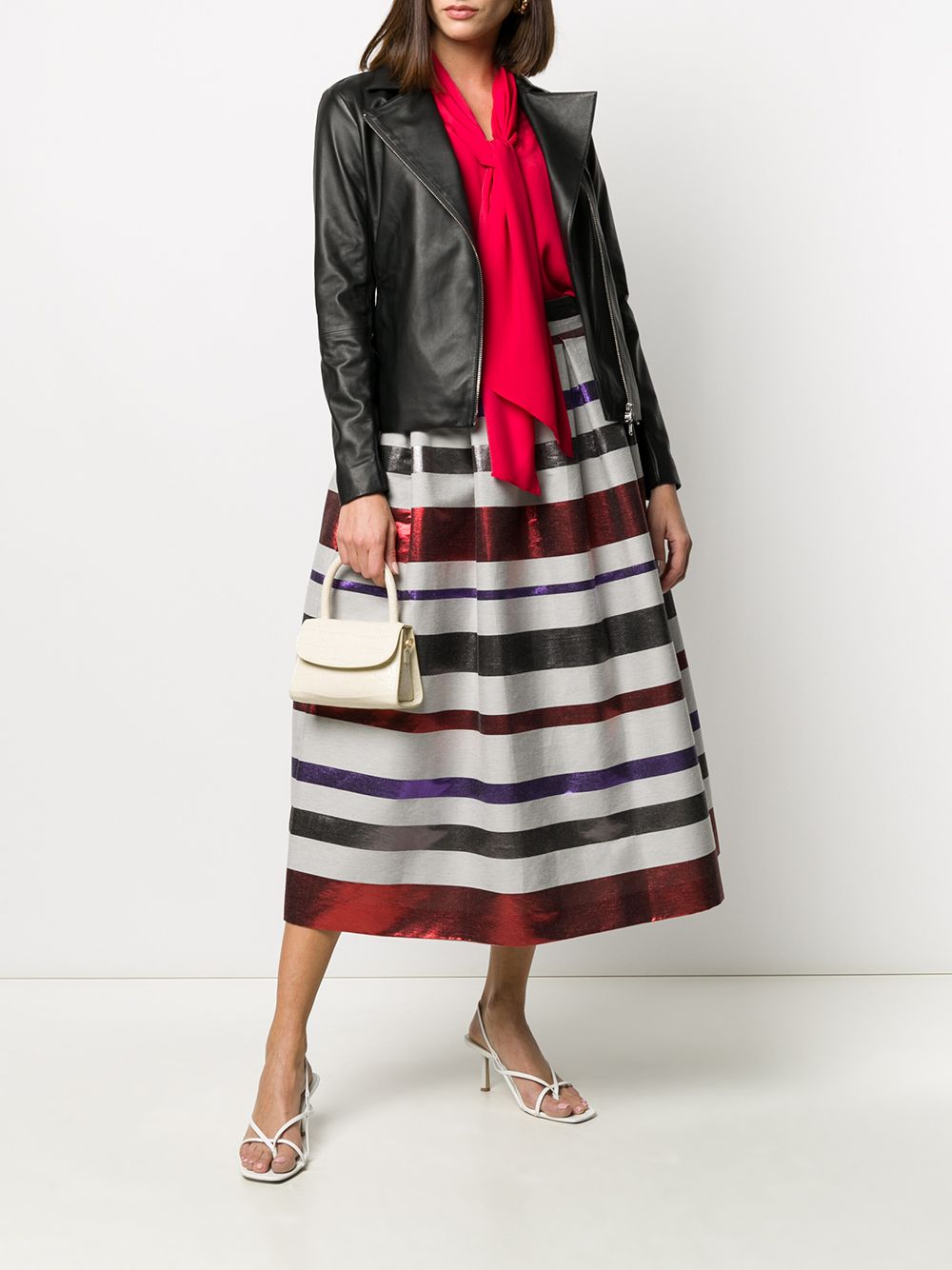 Emporio Armani zipped biker jacket