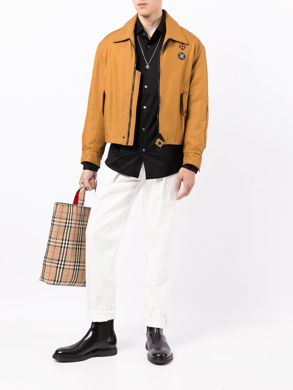 Emporio Armani stretch-fit button-up shirt