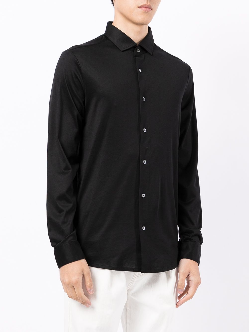 Emporio Armani stretch-fit button-up shirt
