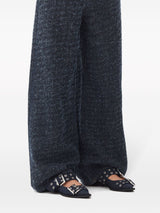 Ganni Denim Feminine Buckle Ballerinas