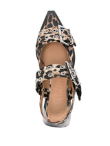 Ganni Printed Ballerinas