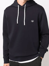 Emporio Armani long-sleeved Logo Patch Hoodie