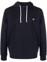 Emporio Armani long-sleeved Logo Patch Hoodie