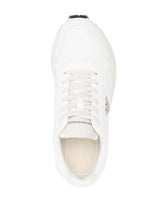 Emporio Armani Sneakers in recycled nylon with details in regenerated saffiano ASV