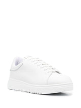 Emporio Armani leather low top sneakers