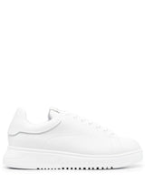 Emporio Armani leather low top sneakers