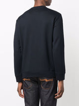 Emporio Armani Modal-blend sweatshirt with logo print