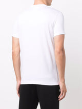 Emporio Armani logo patch short-sleeved T-shirt