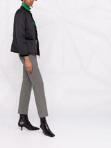 Emporio Armani Nylon reversible guru-collared jacket