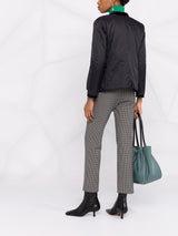 Emporio Armani Nylon reversible guru-collared jacket