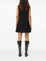 Ganni crepe mini dress