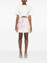 Zimmermann Crush Mini Skirt