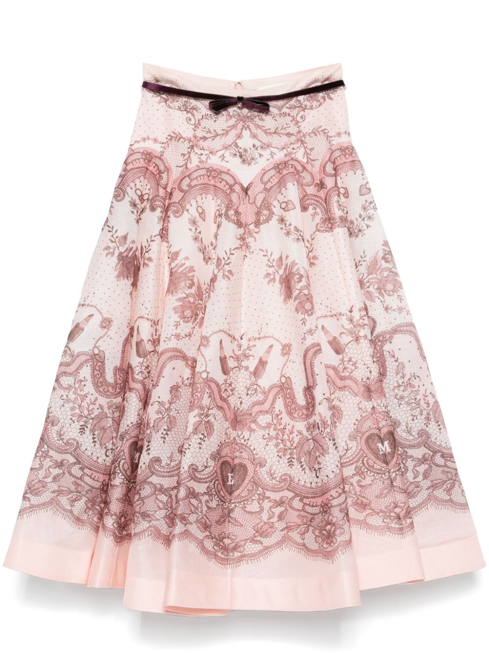 Zimmermann Crush midi skirt