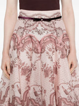 Zimmermann Crush midi skirt