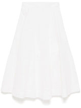Zimmermann Crush embroidered midi skirt