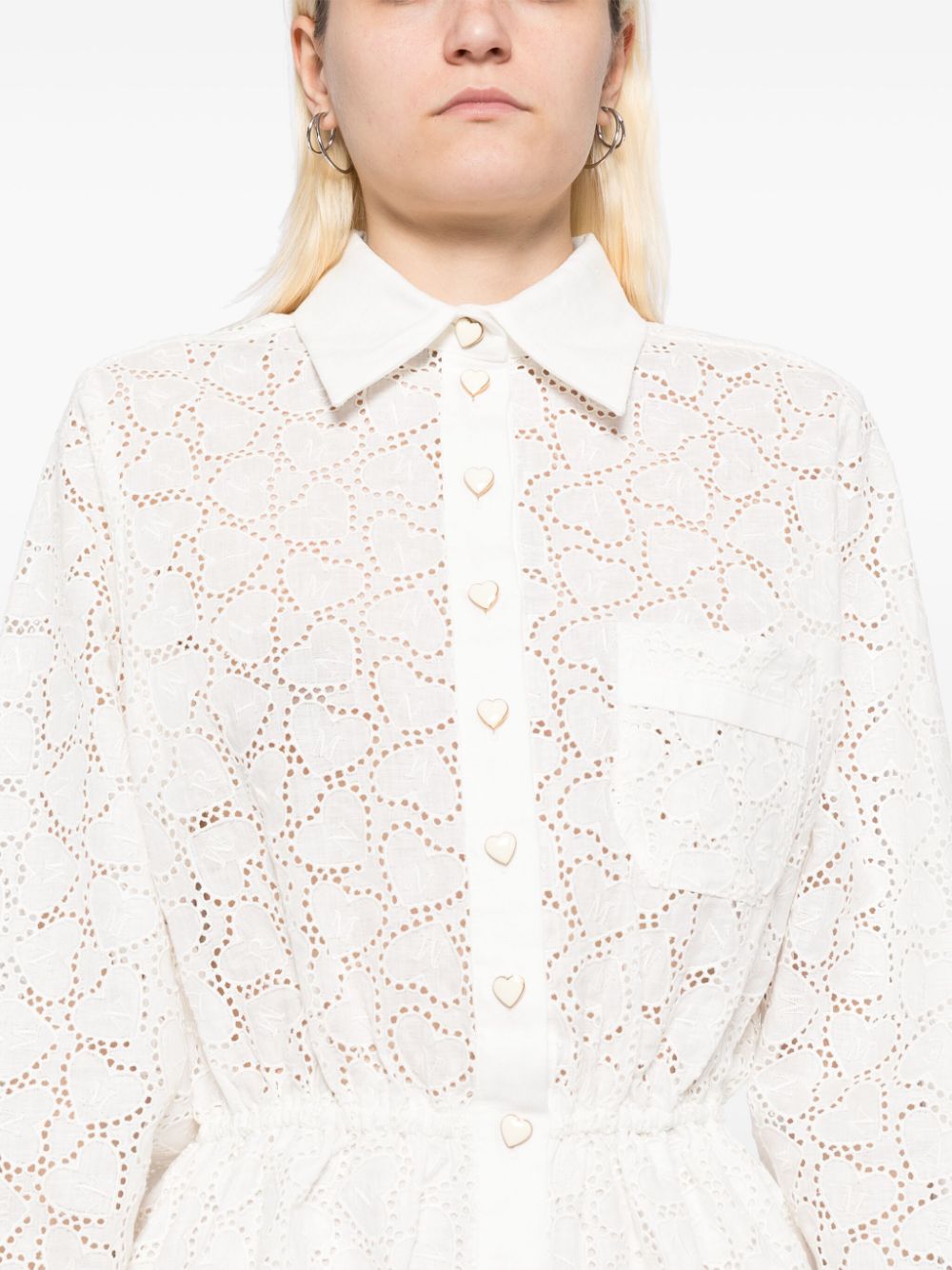 Zimmermann Crush embroidered jumpsuit