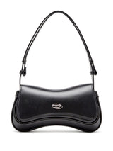 Diesel Play-Semi gloss leather shoulder bag