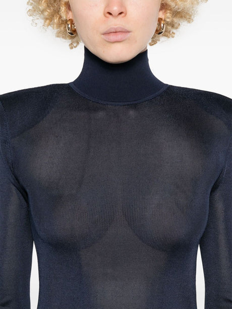 Self-Portrait knitted maxi dress