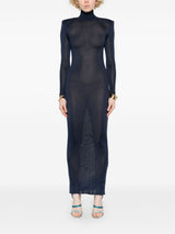 Self-Portrait knitted maxi dress