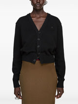 Acne cardigan with appliqué