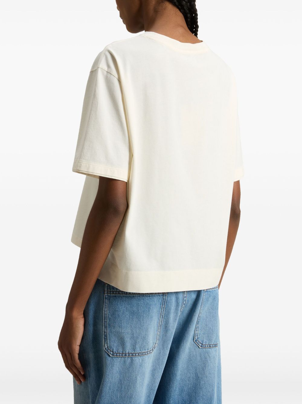 Woolrich Pure Pima Cotton T-Shirt with Logo